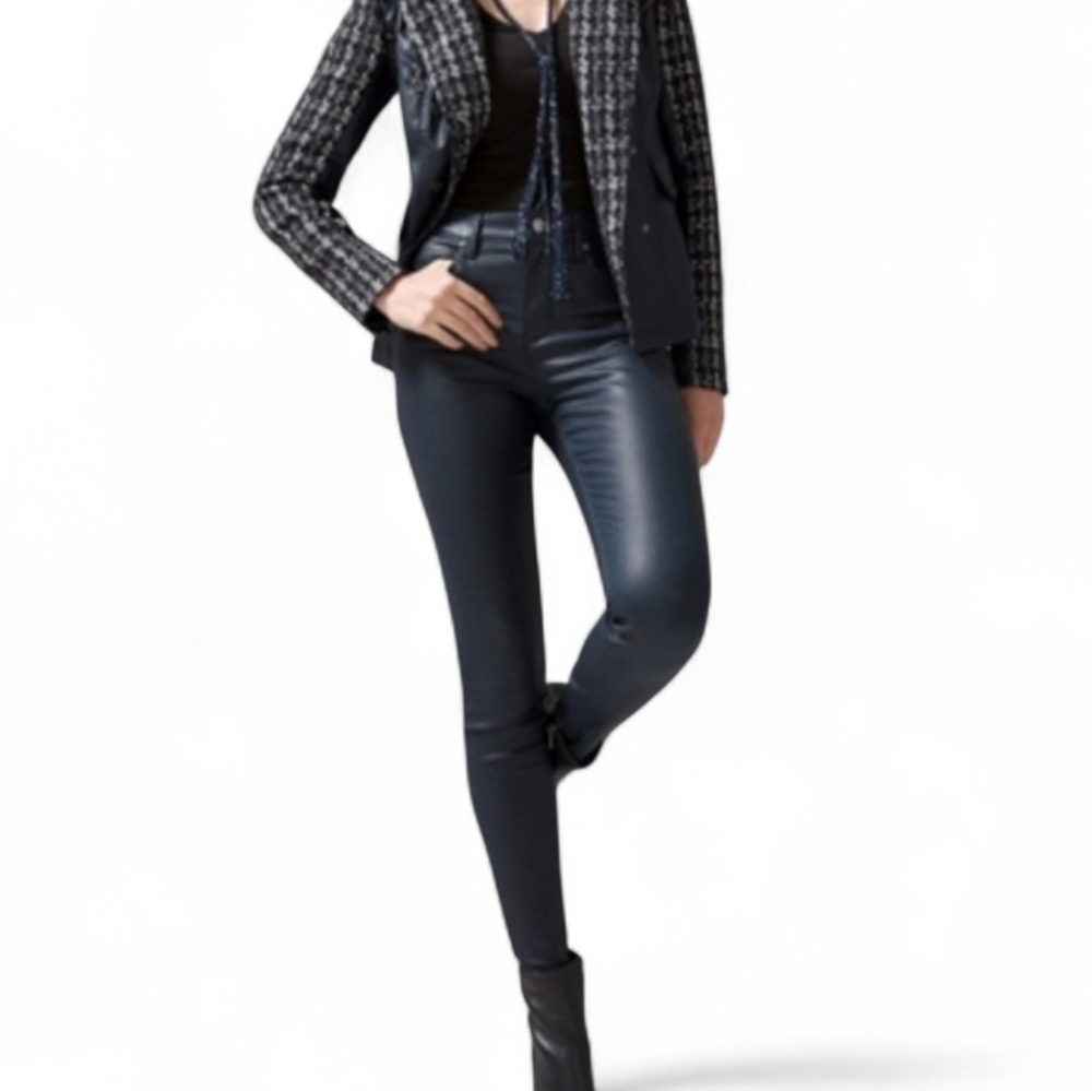 White House Black Market The Saint Honore Jeans Collection Coated Skinny Jeans